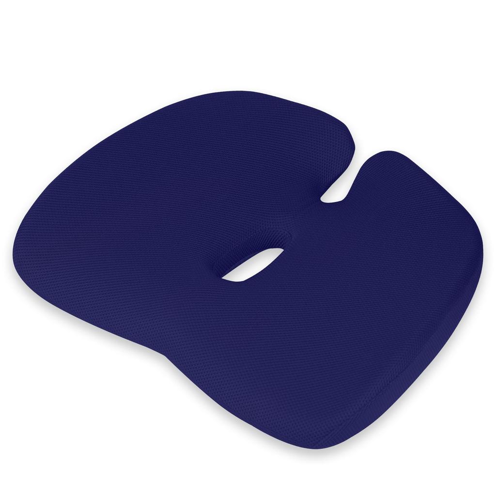 Chair Memory Foam Chair 7cm Hurt Your 40x38x7cm You&ours Pad, Cushion, Thick, Won't Buttocks, Non-Slip Backing, Breathable, (Navy)