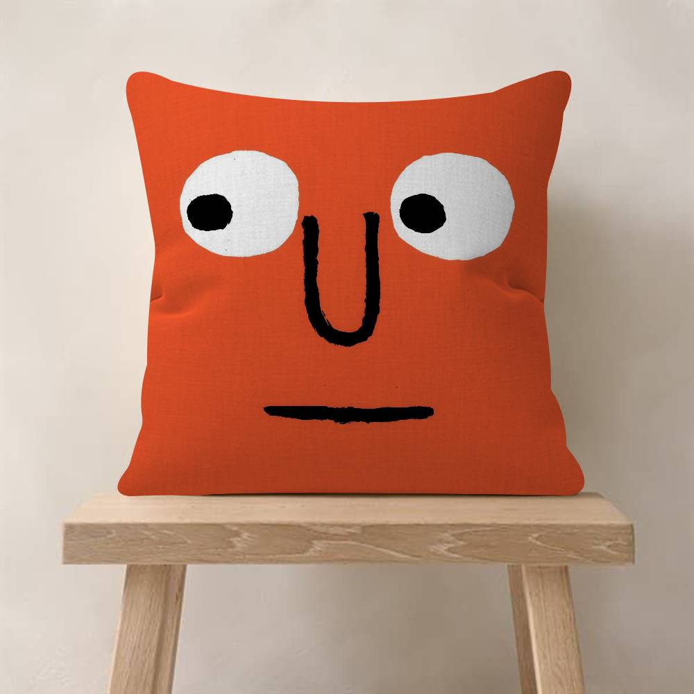 

Aesthetic Art JJean JJullien Cushion Cover Inches Farmhouse Decor Home Throw Pillow Covers for Couch Decorations 30x30cm