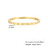 Vnox Luxury Zircon Can Open Bangles, Stainless Steel Pretty Heat Bracelet For Women, Statement Jewelry Party Gifts