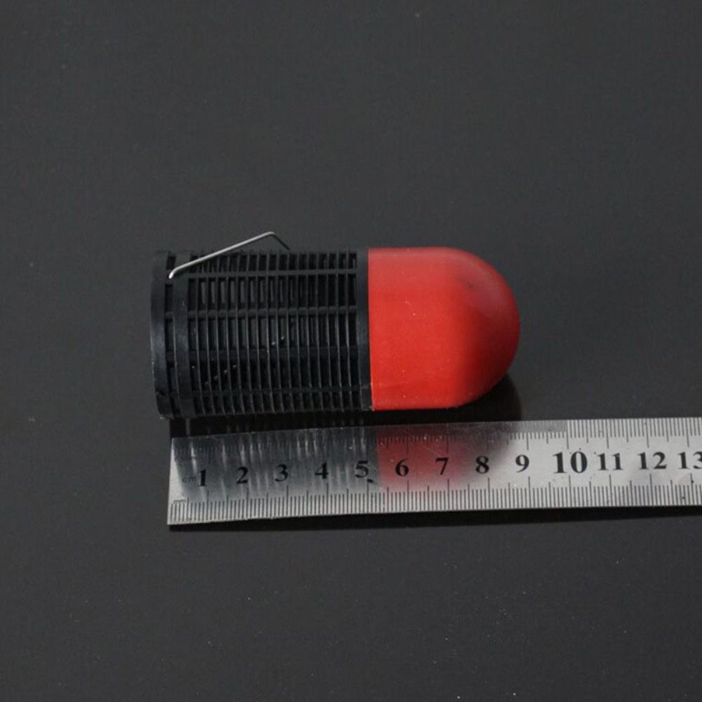 Effective Bait Placement Black Red Fishing Bait Thrower  Catching Tool