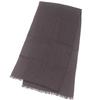 Pristine GUCCI Scarf GG logo jacquard all-over fringe scarf Brown wool mens 165904 Used