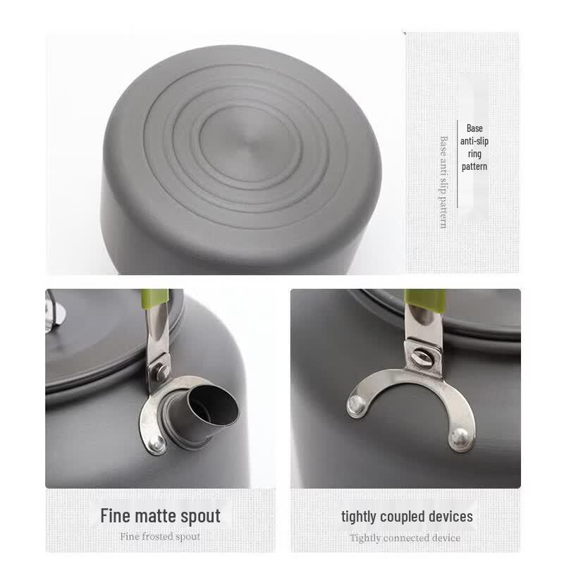 YCD20 Portable Outdoor Camping Coffee & Tea Kettle