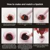 Diy Self-Made Handmade Handmade Craft Tool Lipstick Material Kit Small Sample Nozzle Empty Tube Silicone Aluminum Mold Lipstick