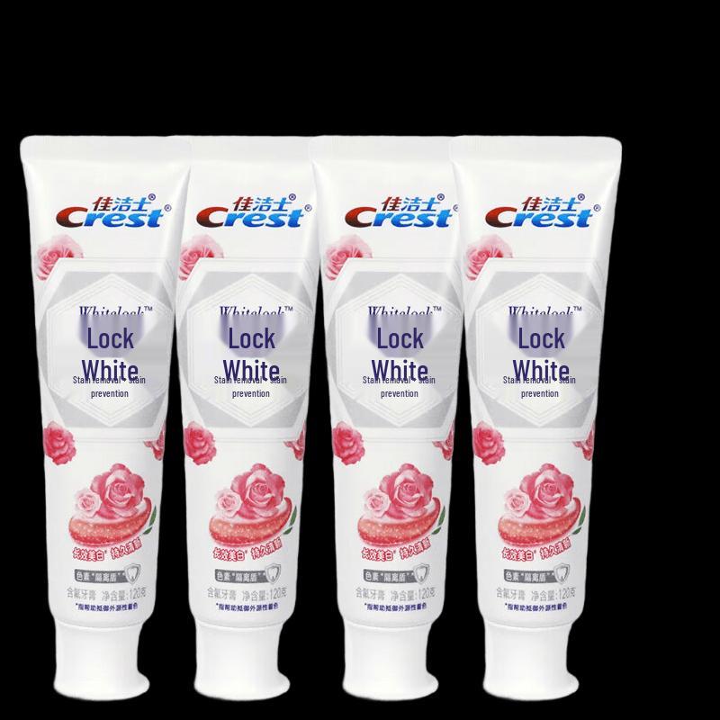 Crest Dual Color Lock White Toothpaste