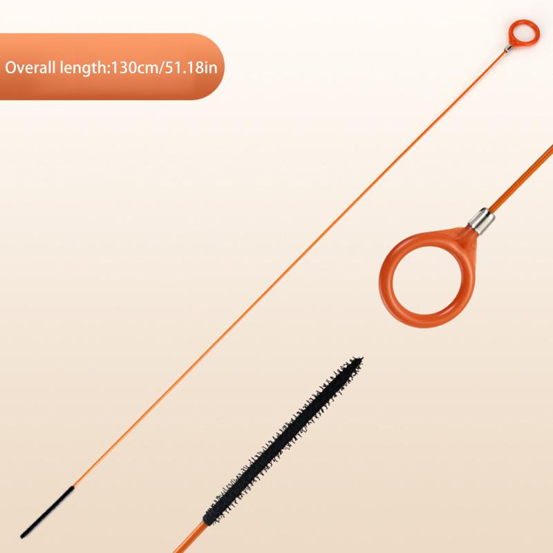 

Drain Cleaner Tool Unclogs Hair & Debris For Sink Bathroom, Kitchen Drainage, Bathtub And Shower Strainer Snake Remover 130cm