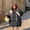 Fashion Winter Hooded Cotton Coat Women Korean Style Loose Thick Warm Long Jacket