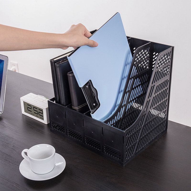 

Writing Pad Plate Holder Color Minimalist Fashion Office Desktop File Information Meeting Record Foldable Portable Boss Signature Test Paper Splint Charcoal Gray [Horizontal Clip]