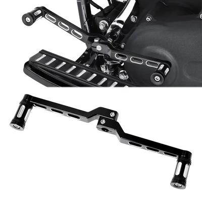 Motorcycle CNC Gear Heel Toe Shift Lever Adjustable Shifter Footrest Pedal For Harley Softail Touring Road King Electra Street