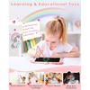 KOKODI LCD Writing Tablet, Unicorn Toys for Girls 3 4 5 6 7 8 Years Old, Colorful Toddler Doodle Board Drawing Tablet, Educational and Learning Toys,
