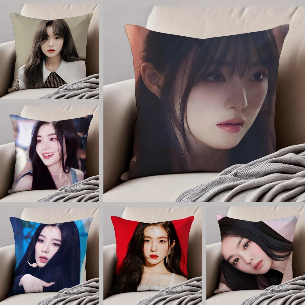 Fashion Korea BBae Ju Hyun Irenes Cushion Cover Throw Pillow Cover Hidden Button Durable Polyester Chair Cushion