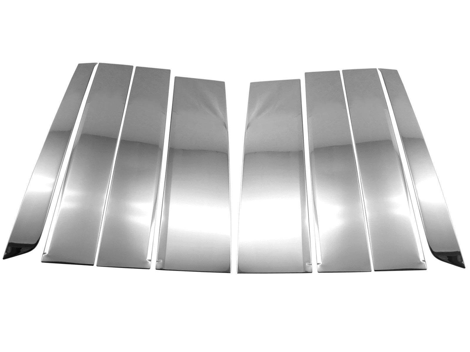 

BRIGHTZ Finish Stainless Steel Pillars Visor Set for JF N-BOX JF3/JF4 Ultra-Mirror (No Required) 8-Piece [PIL-SIL-423] F3/F4/3/4 N-BOX