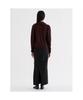 ANGGAE Cowl Neck Pullover Brown