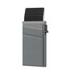 Proteggi Carte Antifurto Porta Carte Portafoglio Smart Minimalista Protezione RFID Scatola Metallica in Alluminio Custodia Porta Carte Porte Carte