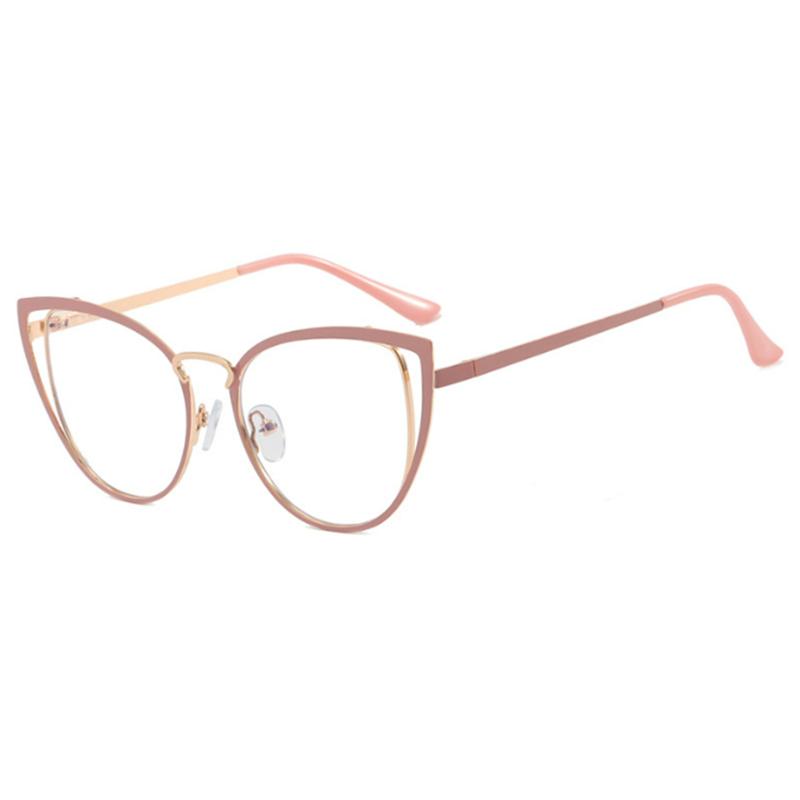 

Треугольная оправа с вырезами «кошачий глаз», очки с прозрачными линзами, простые очки для близорукости, очки «ботаника», диоптрии от -0.5 -1.0 -2.0 -3.0 -4.0 до -6.0 1.56 myopia -2.5