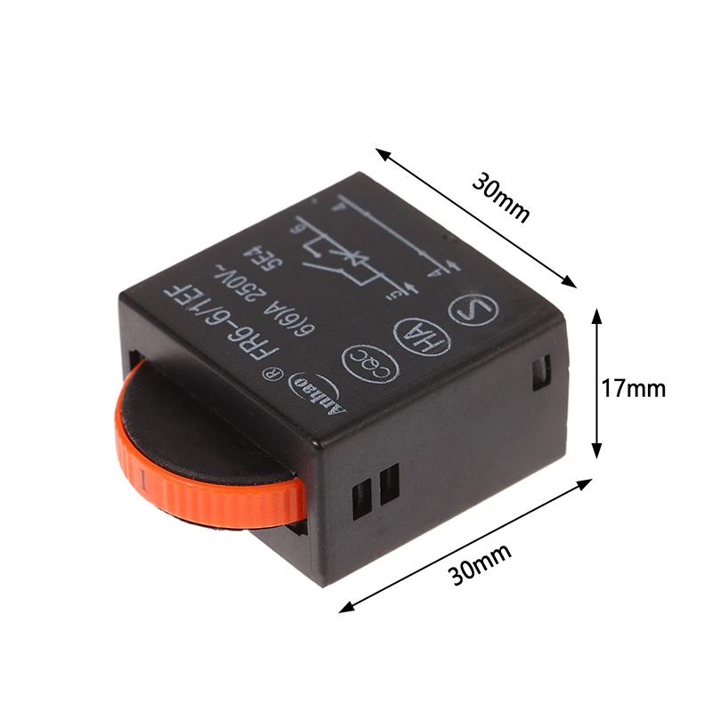 Příslušenství pro kutily 6-rychlostní spínač regulátoru pro elektrickou brusku Fr2-6/1Fe 6A 250V elektrická úhlová bruska Elektrické nářadí