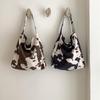 Cow Pattern Premium Sense Tote Bag Large Capacity Women's Morning Eight Commuter Bag College Students Class New Shoulder Bag