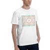 French Rococo Floral Watercolor Panel Men TShirt Oversized T Shirts Mens ONeck Cotton Tees Short Summer Male