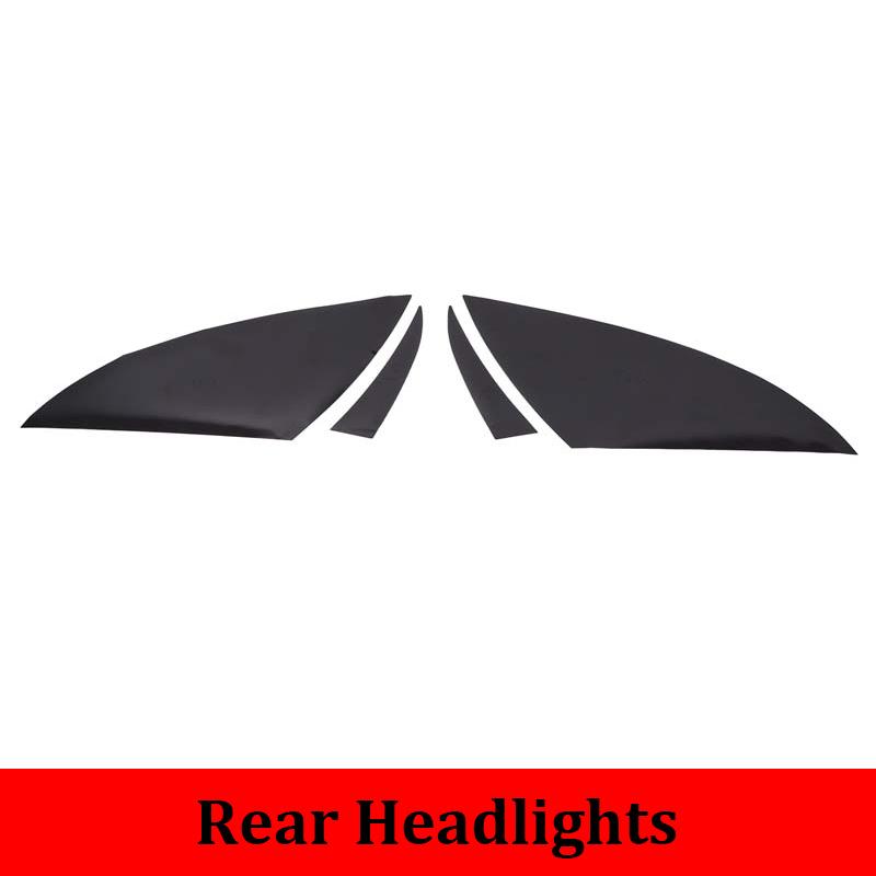 TPU Car Front Headlight Light Film Rear Light Trim Sticker Protective For Mitsubishi Eclipse 2006-2011 Auto Accessories