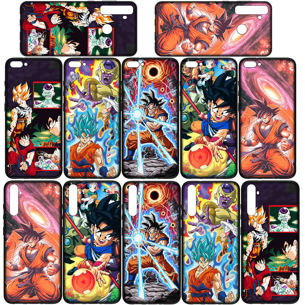 Phone Case for iPhone 17 15 16 Plus Xiaomi Poco X7 X6 F8 F7 C85 C75 C71 Redmi Note 14 12 11 13 Pro Max A4 14C 13C Frieza Funda Dragon Son Gokus Ball