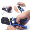 VCE GJ668 RJ45 Crimping Stripping and Crimping Ratchet Compatible with LAN and Telephone Lines Tool, Terminals, Multi-Function Type, RJ45, RJ12, RJ11,