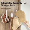 2Pcs Stretchable Cling Film Storage Rack Magnetic Hat Storage Holder Roll Paper Hanger  Dorm