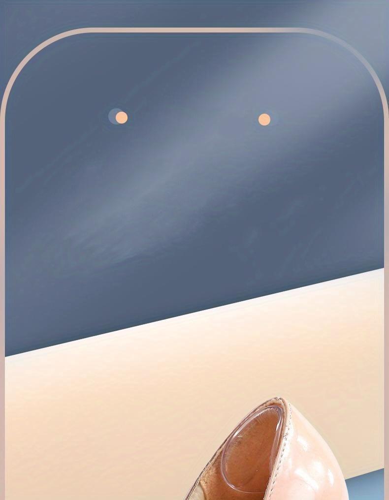 Super Soft Silicone Heel Stickers, Anti-wear Feet, Anti-drop Heels, Women's High Heels, Heel Shoes, Most Size Change Small Artifact, Half Size Pads