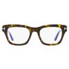 Tom Ford Unisex Blue Block Signature Eyeglasses 52mm Tf6036 B 052 Dark Havana