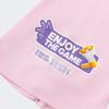 adidas Men's Cartoon Graphic Short Sleeve T-Shirt Pink JE0952