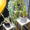 Standing flower stand, metal shelf, flower stand, plants, pots, 4 levels