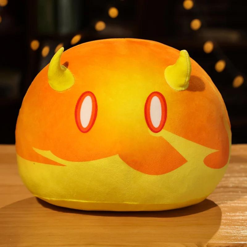 1pc 35/45cm Genshin Impact Plush Slime Pillow Toys Genshin Impact Elemental Slime Plush Cushion Stuffed Soft Plushie Dolls