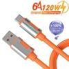 111W Cable Flash Charge Data Cable High Speed Transmission Durable USB To C Data Cord Soft PVC Fast Charging Cable For Phone