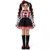 Halloween Circus Clown Family Matching Costume Scary Joker Stage Performance Cosplay Party Outfit Creepy Doll Set