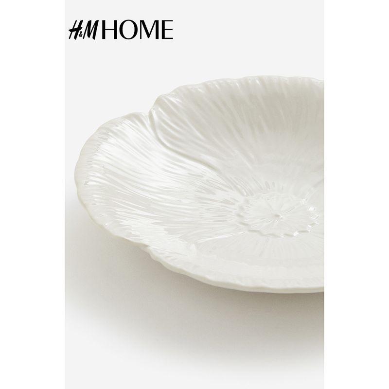 

HM Home Household Supplies Summer Tableware Semi-Porcelain Small Kit 1209204 White