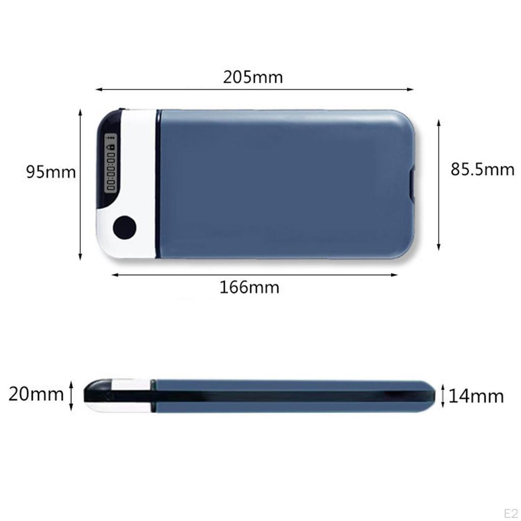 Tidslåst boks Låsbar oppbevaringskoffert Lett å bære Tiden kan stilles Innleveringsskap for telefon