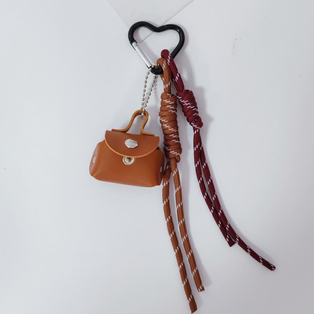 New Durable Braided Rope Polyester Bag Pendant Small Puppy Cartoon Multi-Strand Street Trends Gift Made in China