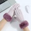 Windproof Touch Screen Gloves Wear-resistant Mittens Vintage Cycling Gloves