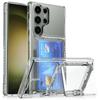 Case for Galaxy S26 Ultra - TPU+PC, Transparent, With Stand