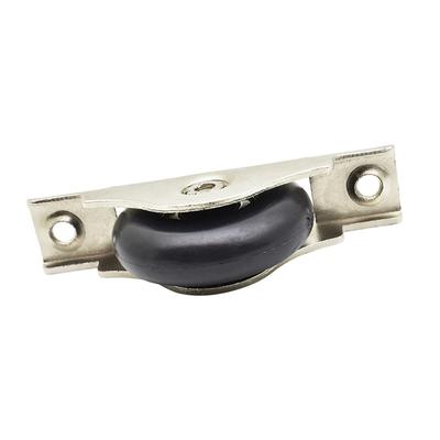 Ruota Muta in Acciaio Ruota per Porta Scorrevole Coppa Ruota per Armadi Scanalatura Puleggia in Nylon Portante Ruota per Armadio Ruote per Porte Scorrevoli Ferramenta per Mobili Accessori