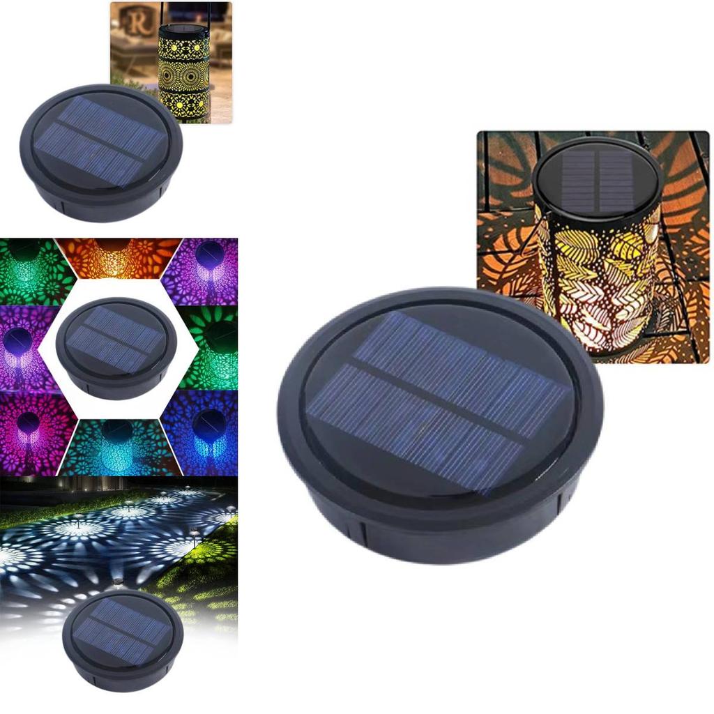 Licht Solar Ersatzoberteil Lithiumbatterie Außenhofzubehör Beleuchtung