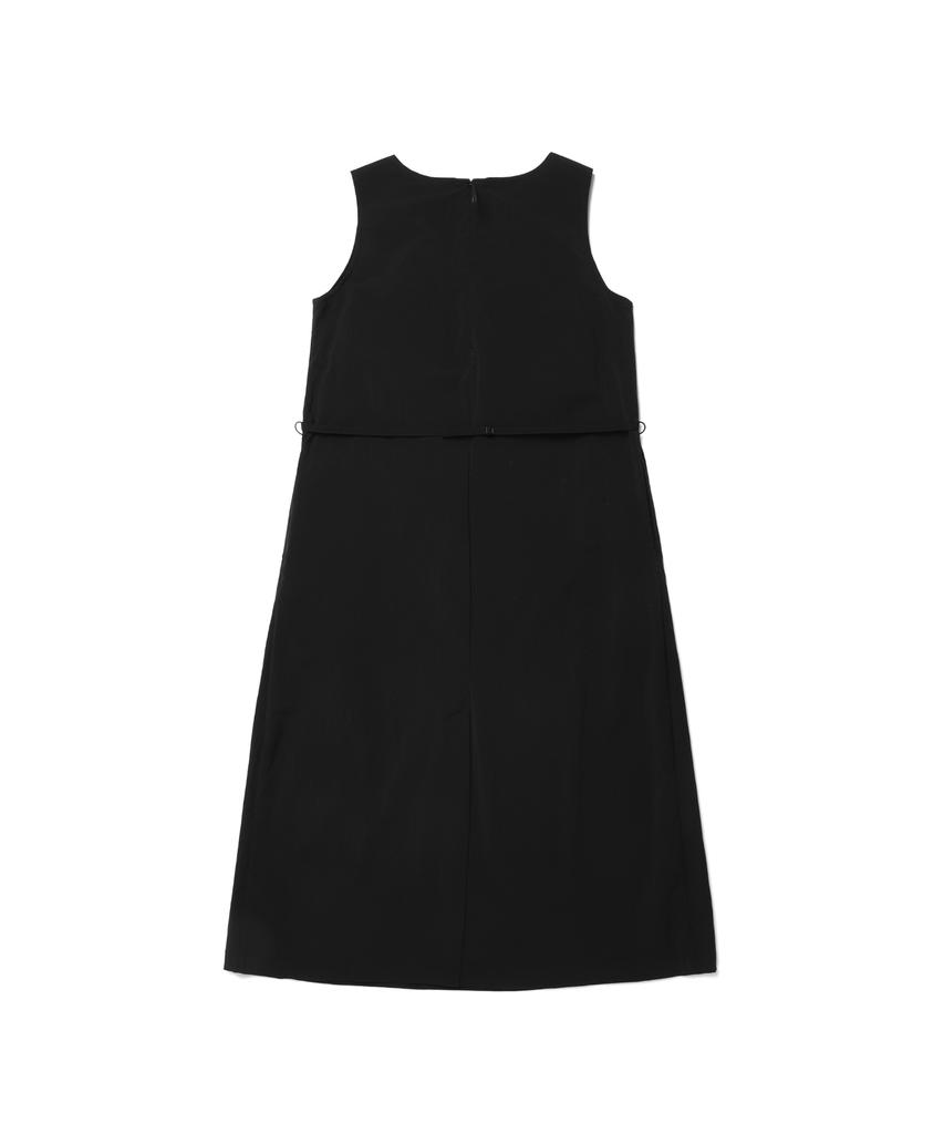 Snow Peak Apparel Root Women'S Sleeveless Dress (S26Mwrop65) Black
