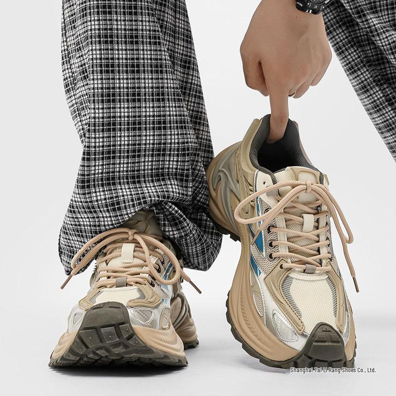 Rattlesnake Men's Height-Increasing Breathable Mesh Sneakers - 2025 Autumn Collection