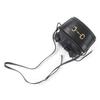 Excellent GUCCI Shoulder Bag black leather Women 602118 Used
