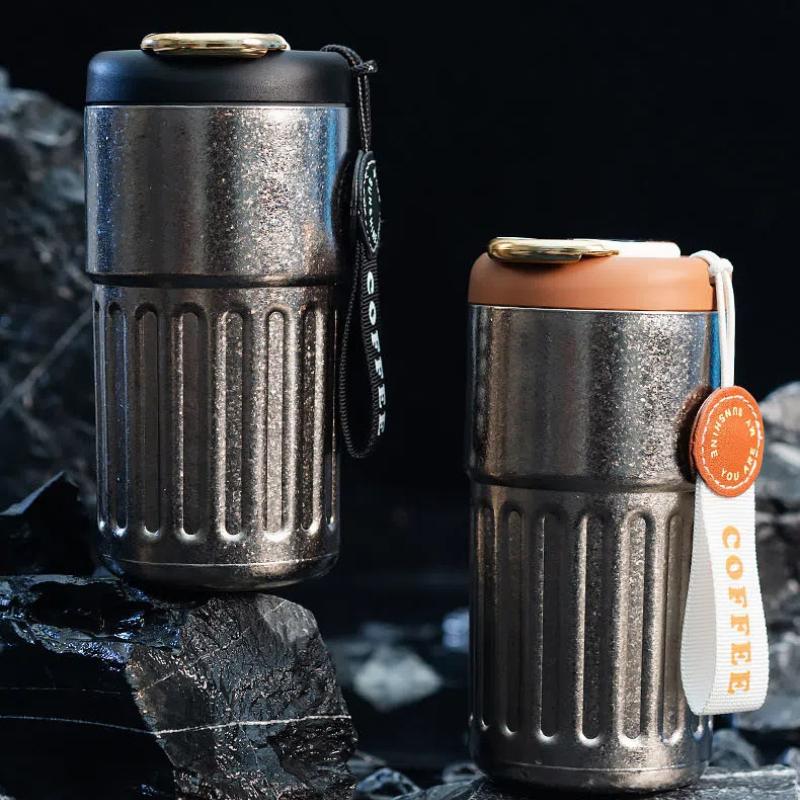 New Simple Appearance Level Intelligent Temperature Measuring Coffee Cup Portable Car with Advanced Coffee Cup Thermos Cup