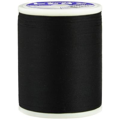 FUJIX Fujix Regilon Knit - Stretchable Fabric Sewing Thread, 300m, Thickness #50, Col. 402 Black