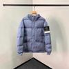 Stone D Winter Kapuzenjacke aus dicker Baumwolle - Colorblock Design für Damen & Herren