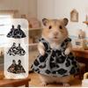 Breathable Hamster Leopard Print Skirt Soft Small Pet Slip Dress Suspender Dress  Pet Photography