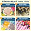 Diamond painting Christian cross and flowers DIY 5D home room decoration kit