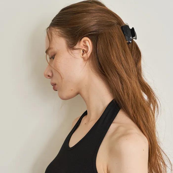 Mini Eclaire Hair Claw Clip, Giada_3 Colors