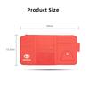 2026 Hot For Toyota Hub Caps PU Leather Car Sun Visor Ticket Card Storage Bag Accessories For Toyota Gazoo Racing Corolla Crown 
