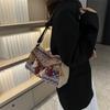 Ethnic Style Large Capacity Shoulder Bag 2023 New Bag Female Niche Fashion Tote Bag Casual Simple Crossbody Bag Street Trend